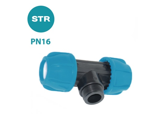 Тройник НР 25х1" STR