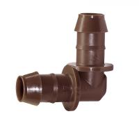 Штуцер угловой Rain Bird XFF-ELBOW 17 мм. (для капельного шланга)