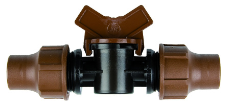 Кран компрессионный Rain Bird BF-92 (для капельного шланга)