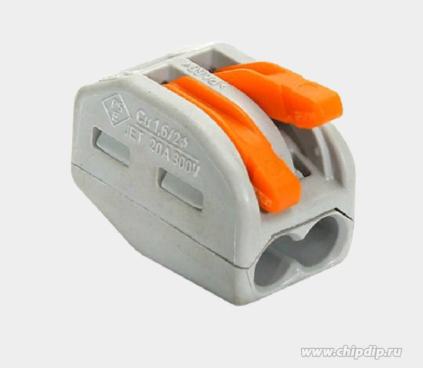 Клемма соединительная (Ваго) 2x0.08-2.5мм