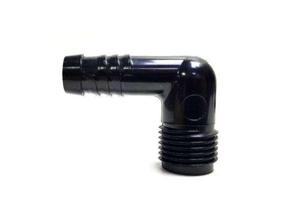 Штуцер резьбовой Irritec (SBE-050) 1/2   (угол для гибкой подводки)