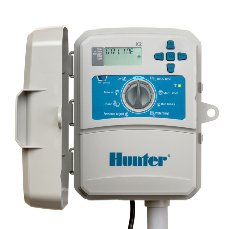 Контроллер Hunter X2-401-E (4 станции, уличный, Wi-Fi)