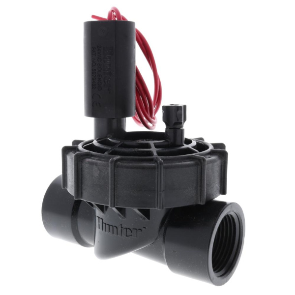 Клапан электромагнитный Hunter PGV-101-JTG-B 1" с внутренней резьбой c регулятором потока