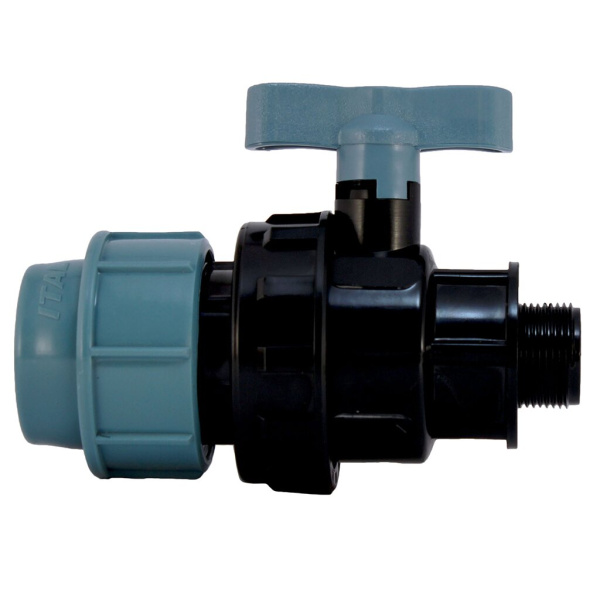 Кран шаровой ПНД Unidelta НН 25х3/4